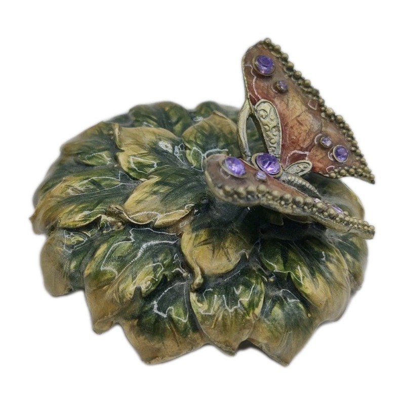 Fluttering Butterfly Trinket Box Lid Replacement
