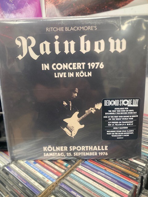 RITCHIE BLACKMORE'S RAINBOW - LIVE FROM KOLN 1976 (RSD 2026 TRANSLUCENT RED Blue