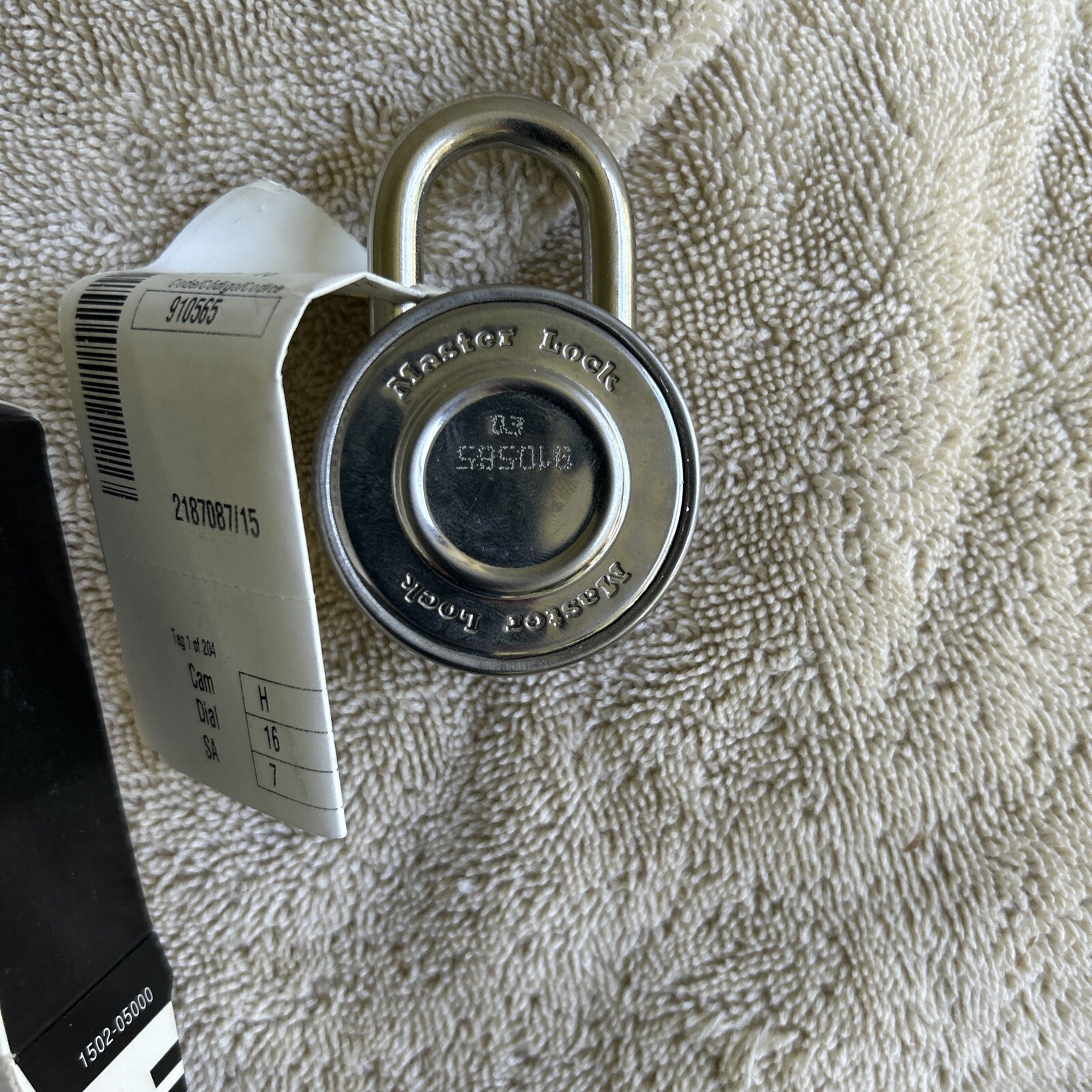 Master Lock 1502 Combination Padlock