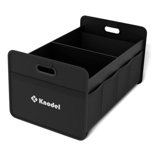 K KNODEL Car Trunk Organizer, Foldable Organizer for Car, Small Black