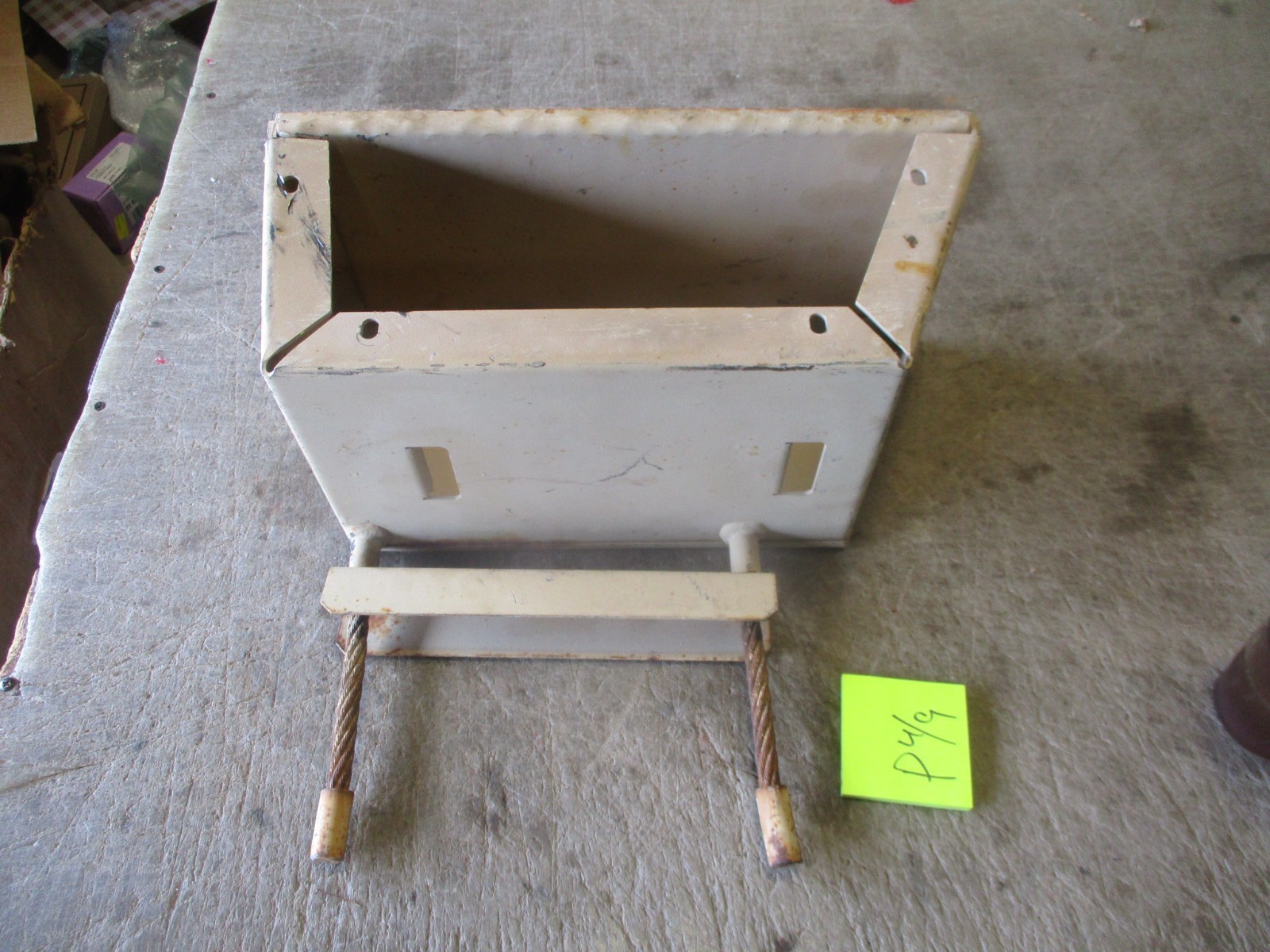 Nice Used Storage Box w/Footstep Cable, Steel, for FMTV LMTV MTV Cab