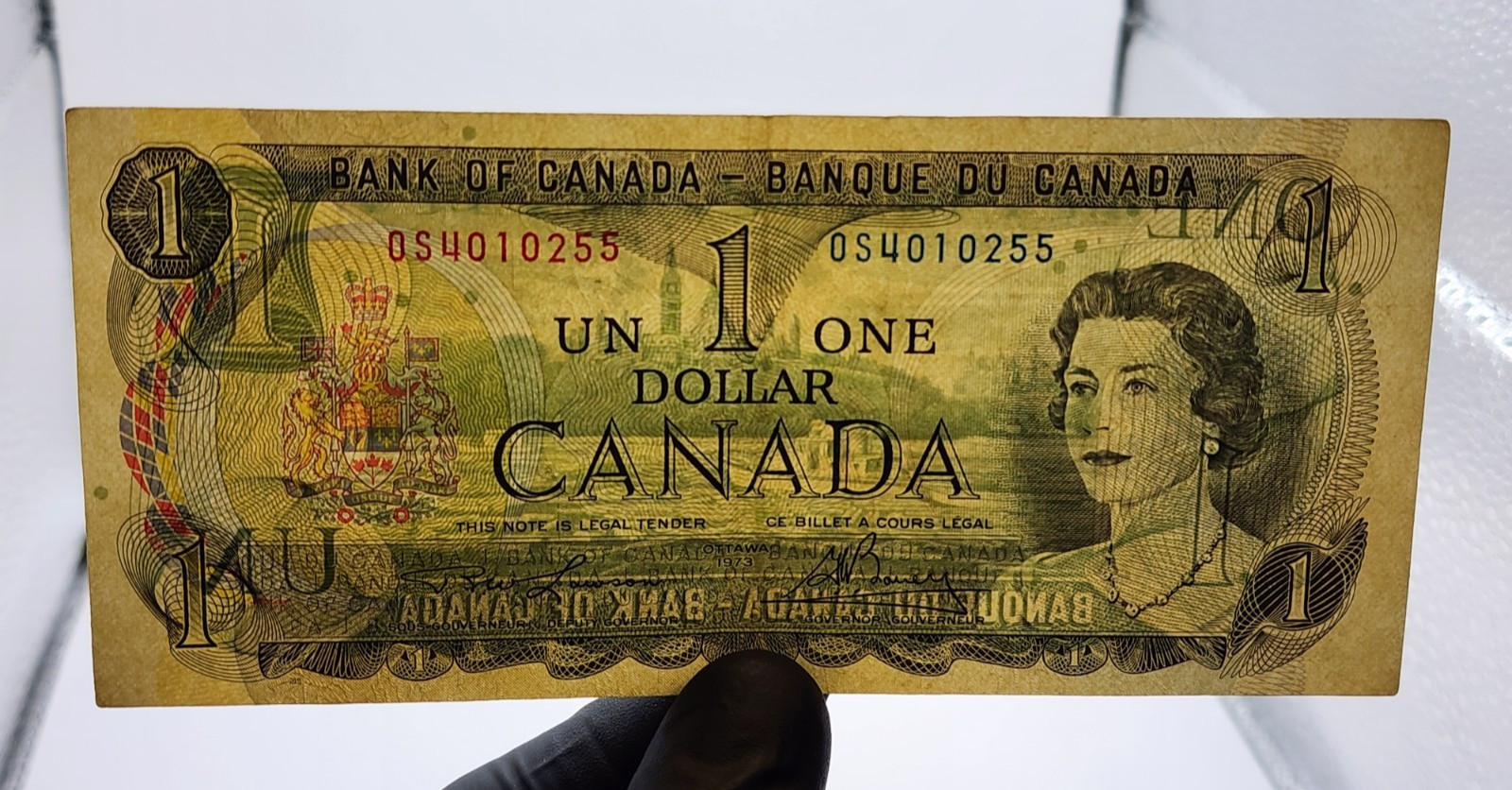 1973 Canada 1 Dollar Banknote - P# 85