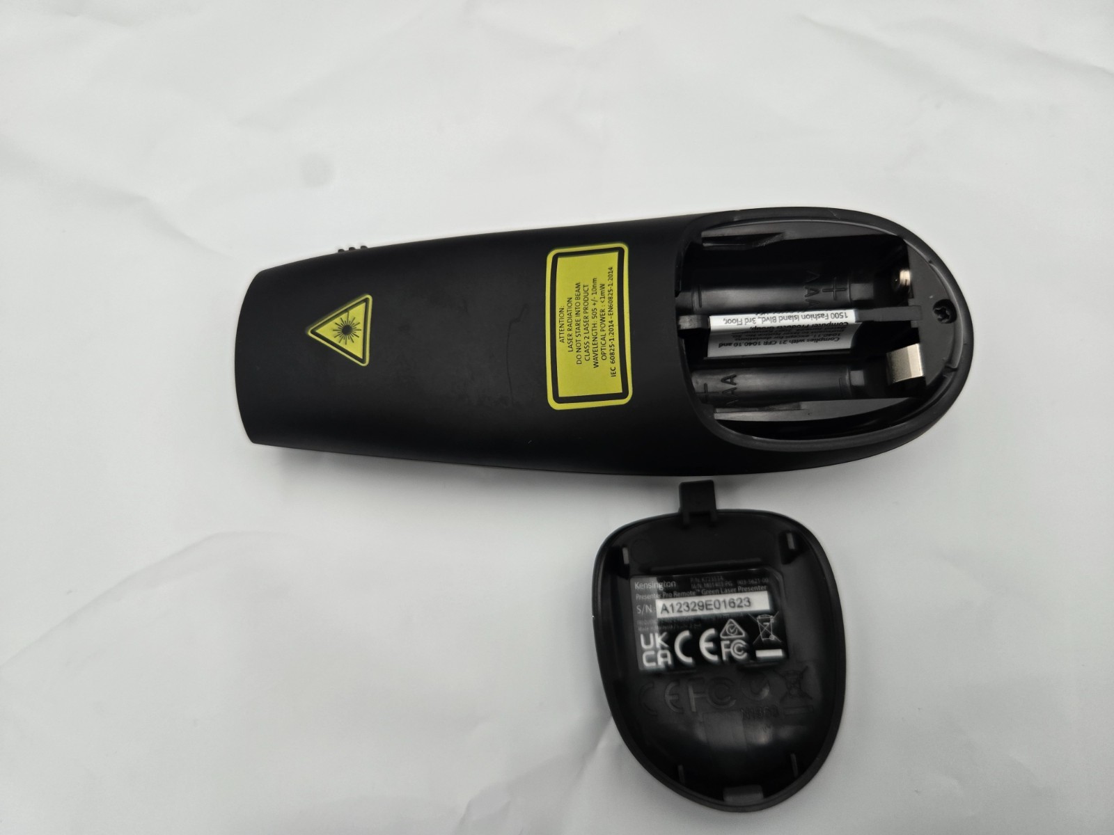 Kensington 4-Button Wireless Presenter Green Laser w/ Dongle for Windows/Mac