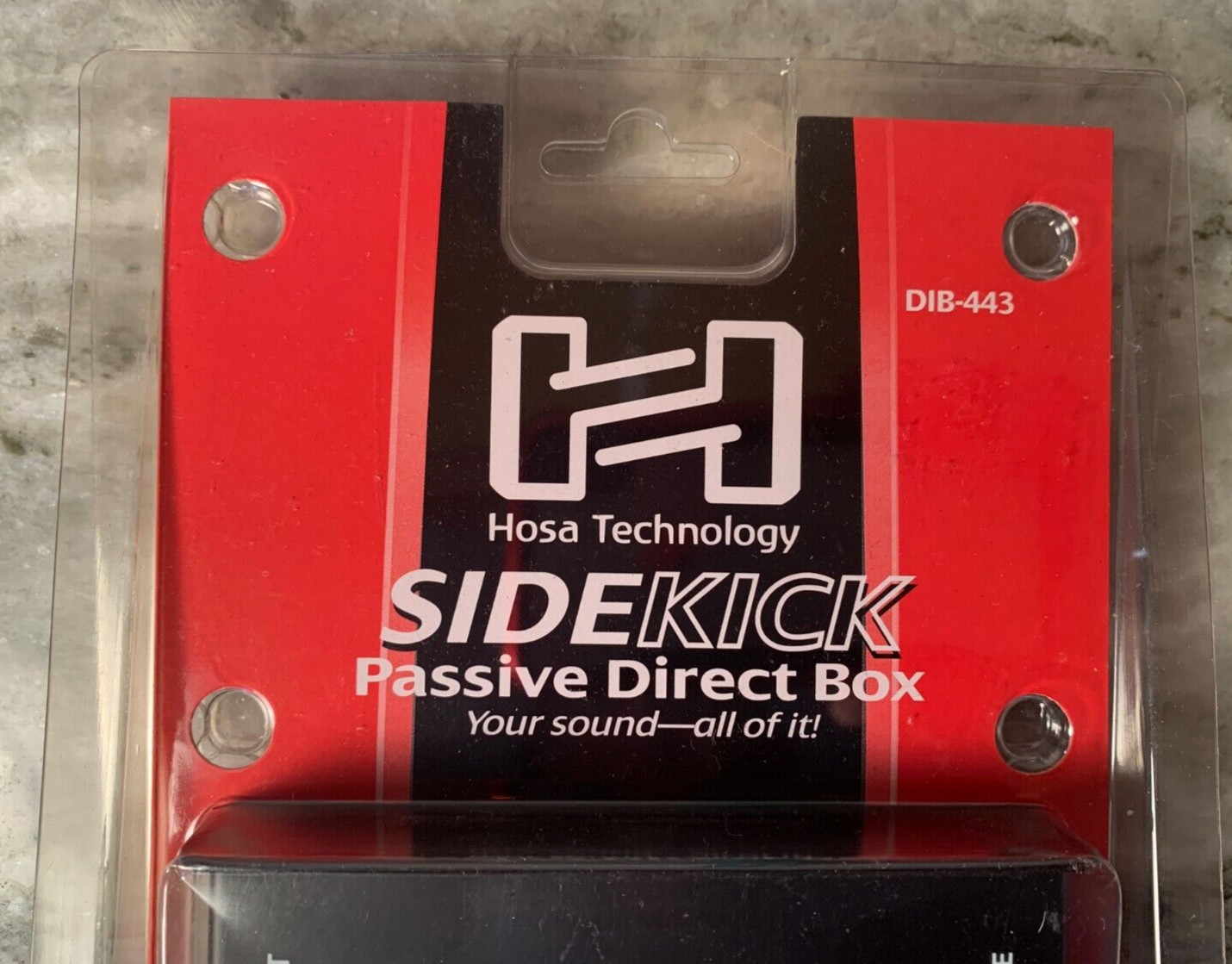 Hosa Technology Sidekick Passive Direct Box DIB-443 NOS FS