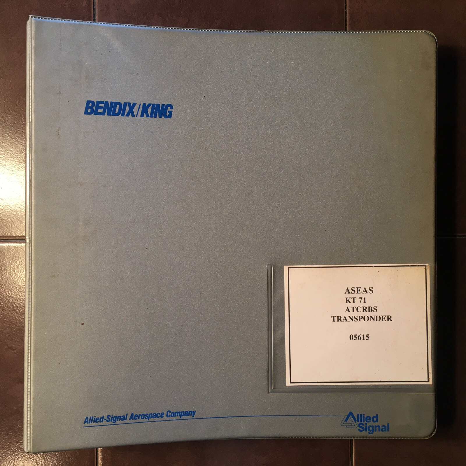 Bendix/King KT-71 Transponder Maintenance Manual