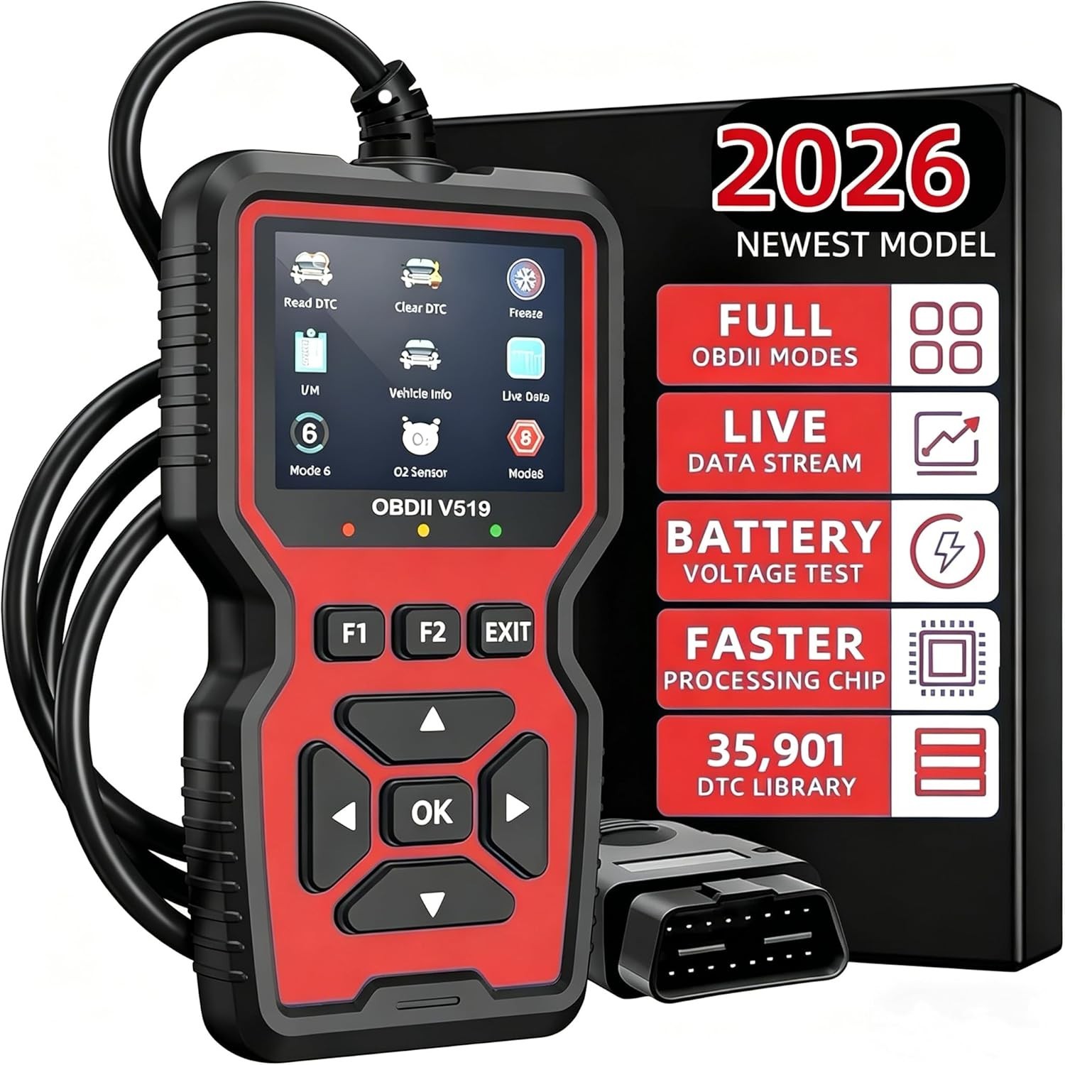 Escaner Automotriz Launch En Español Universal Para Autos OBD2 Professional