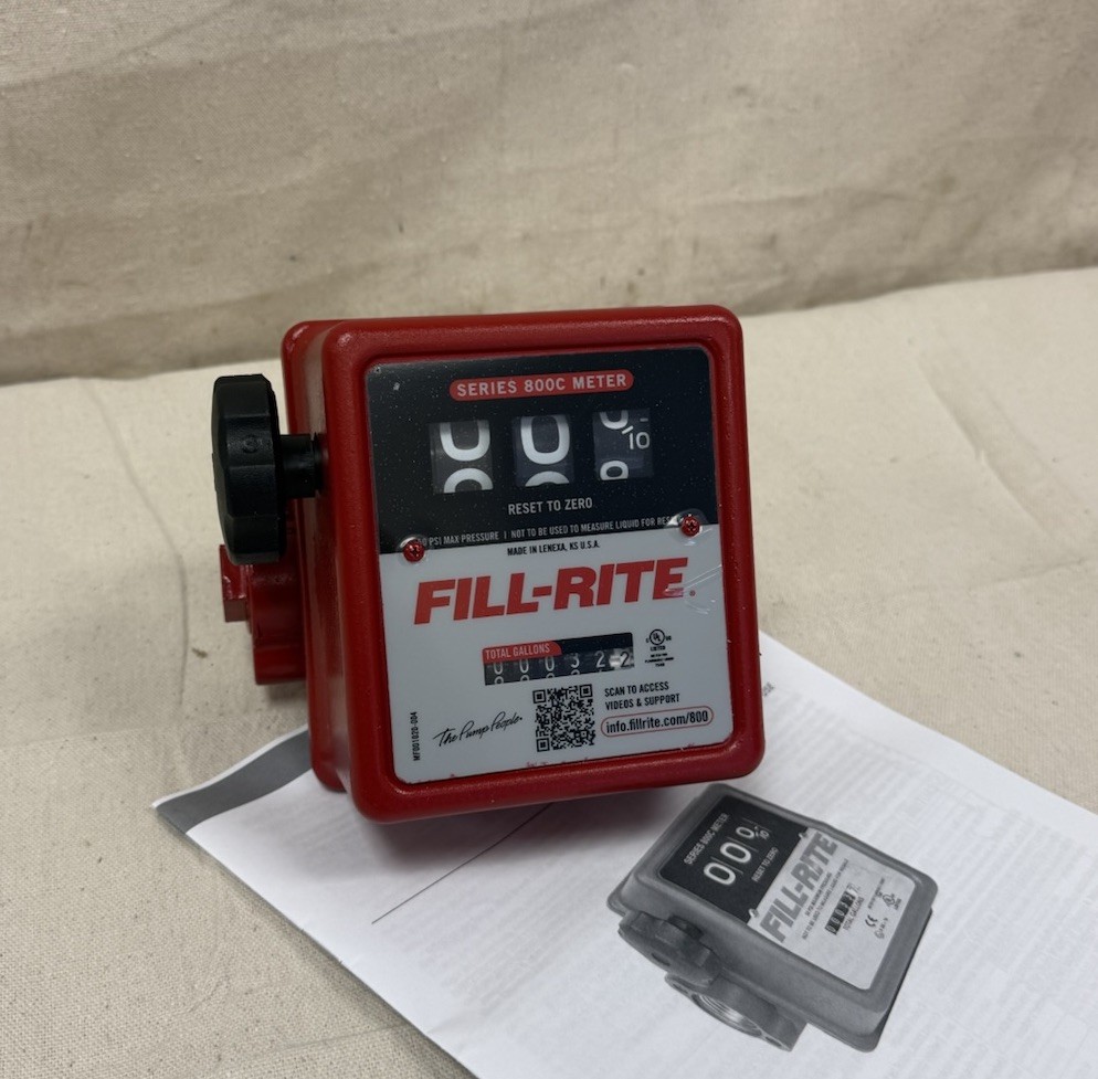 FILL-RITE 807C1 Mechanical Flowmeter Mechanical Fuel Transfer Meter