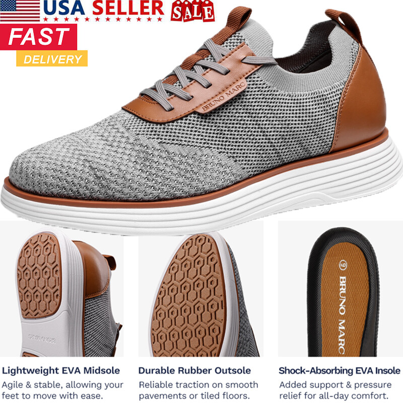 Men's Dress Shoes Sneakers Casual Business Oxfords Comfortable Shoes Size US