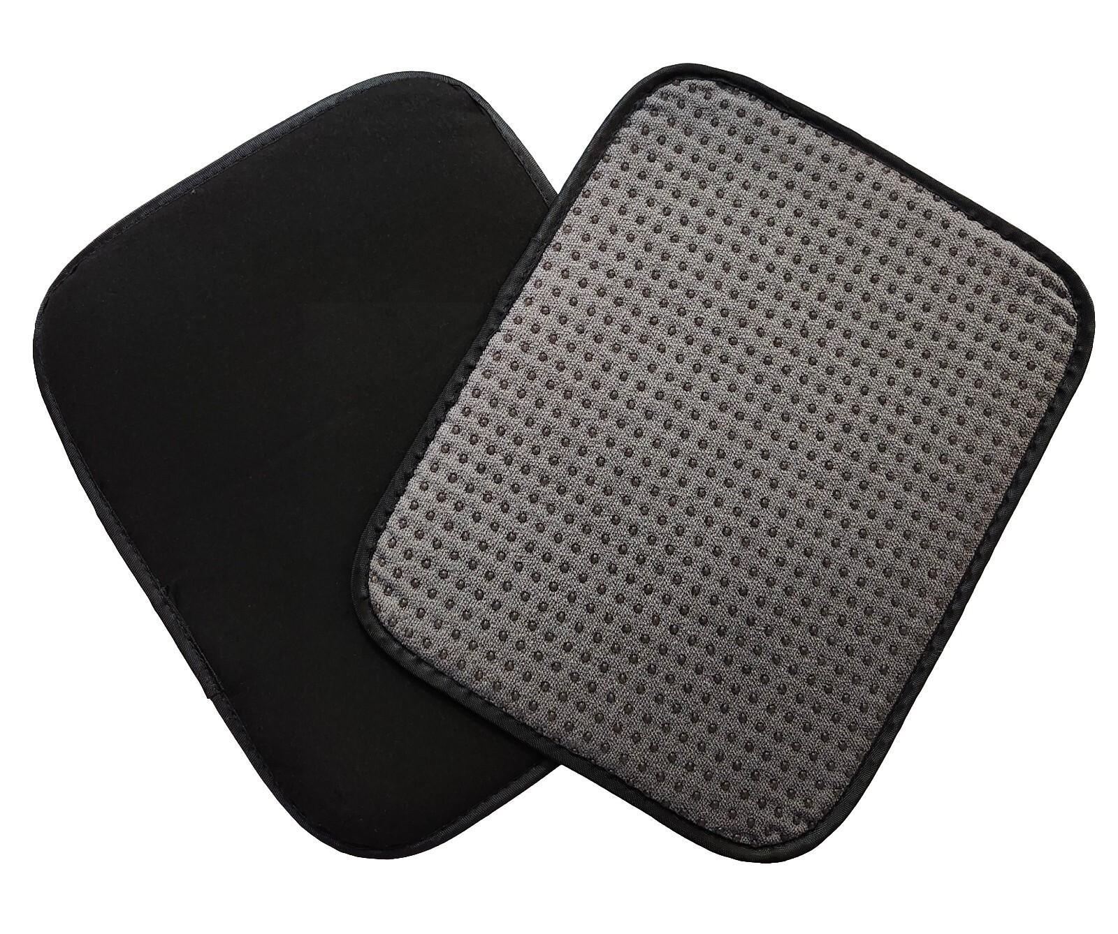 2 Pack Microfiber Bowling Ball Towel Shammy Pad with Easy-Grip Dot 10 X 8