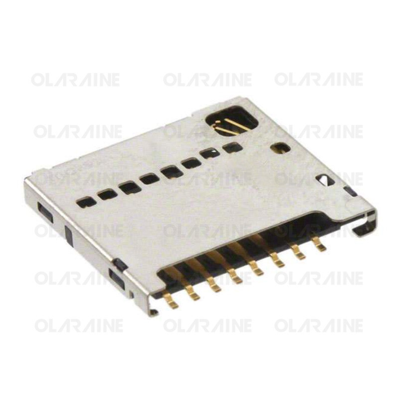 100Pcs Original 1040310811 Memory card connectors microSD 8 Contact