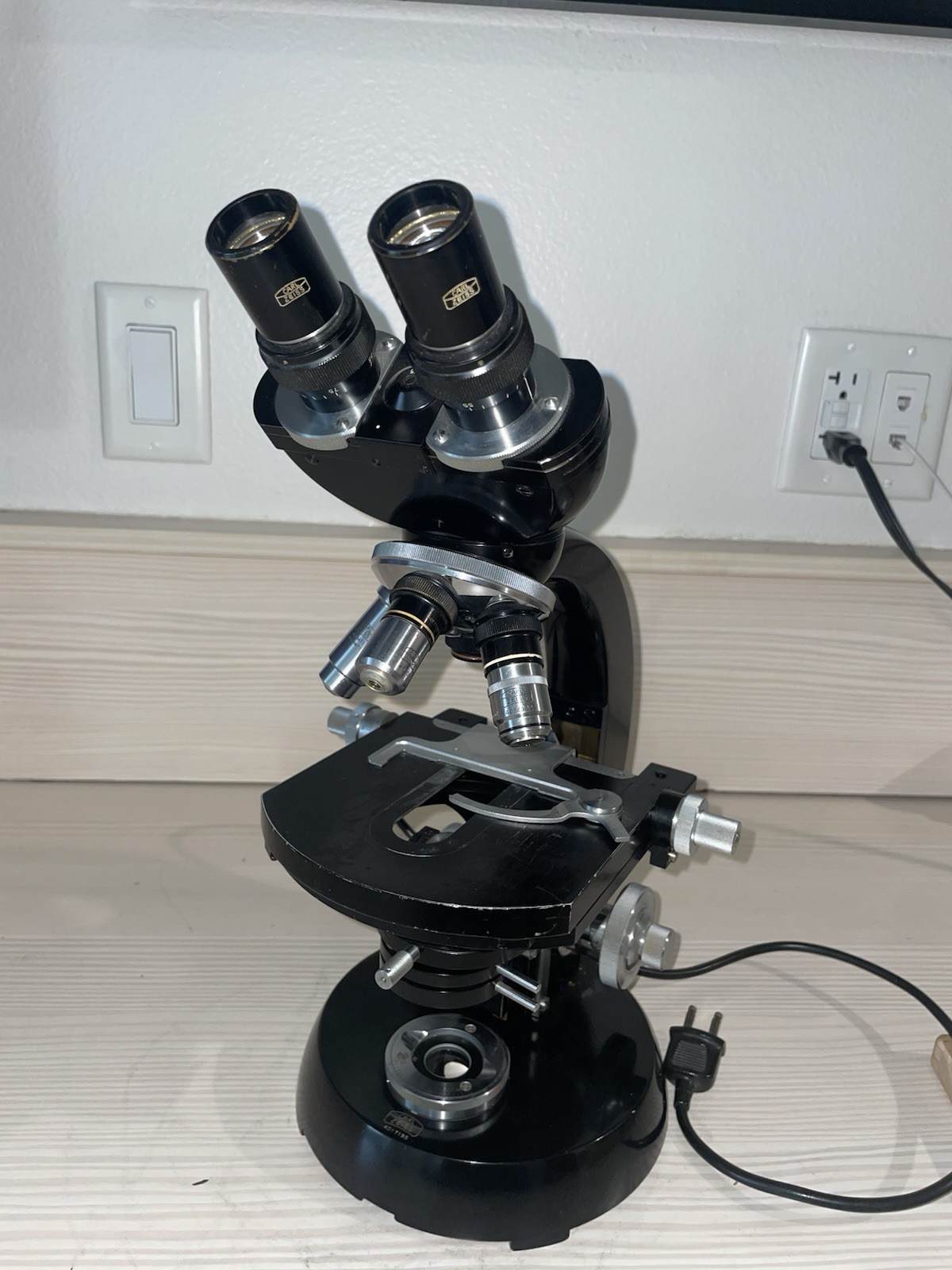 Carl Zeiss Vintage MCM Standard Microscope