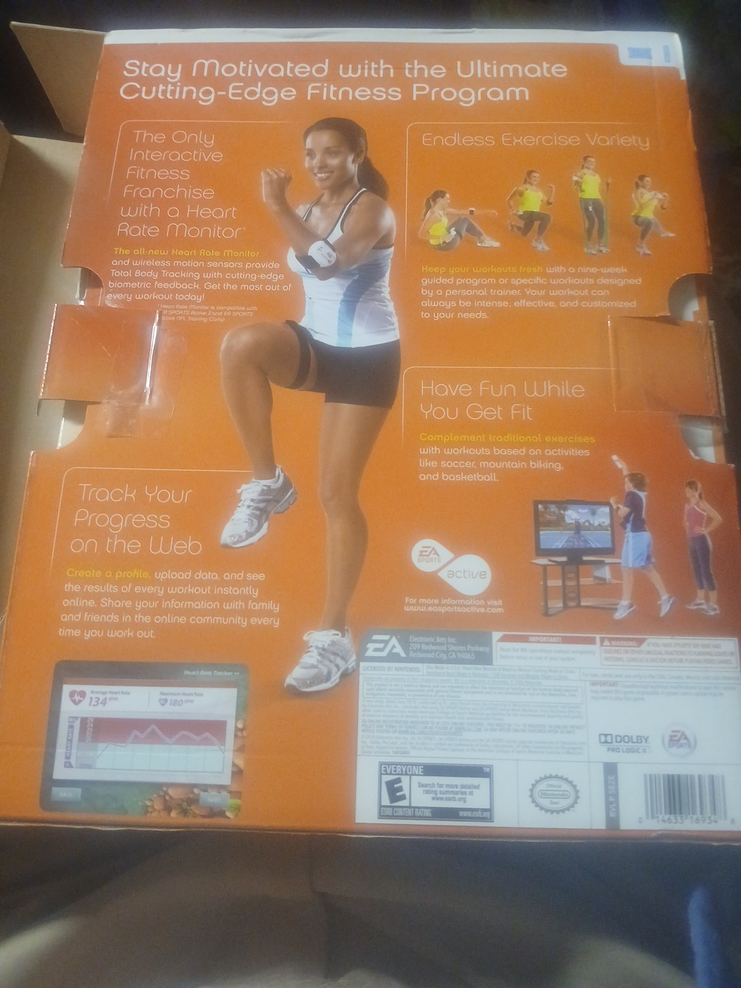 EA Sports Active 2 Personal Trainer with Bonus Weights for Wii - Brand New