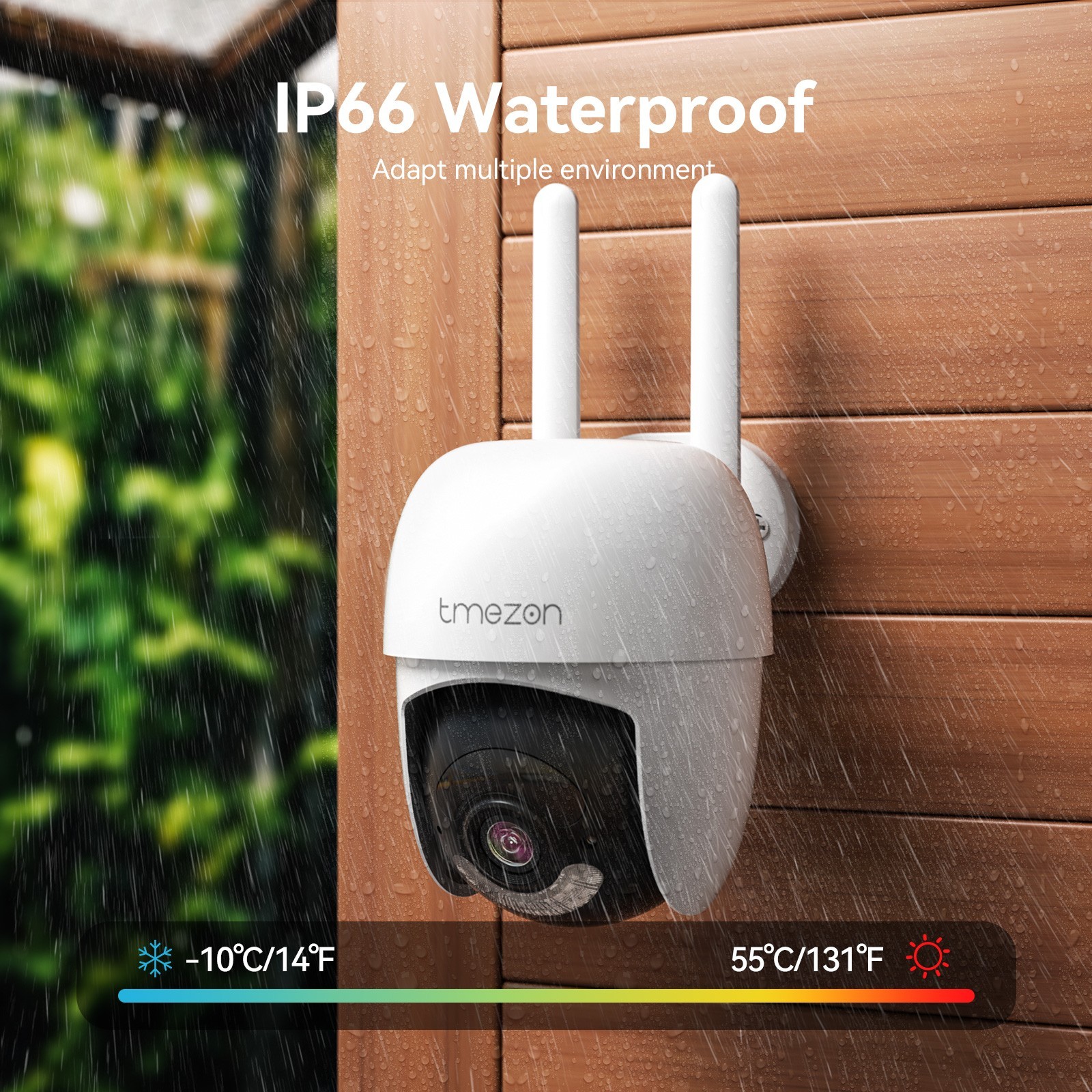 8MP Wireless Security Camera System WiFi Outdoor IP 10CH NVR with 12''Monitor