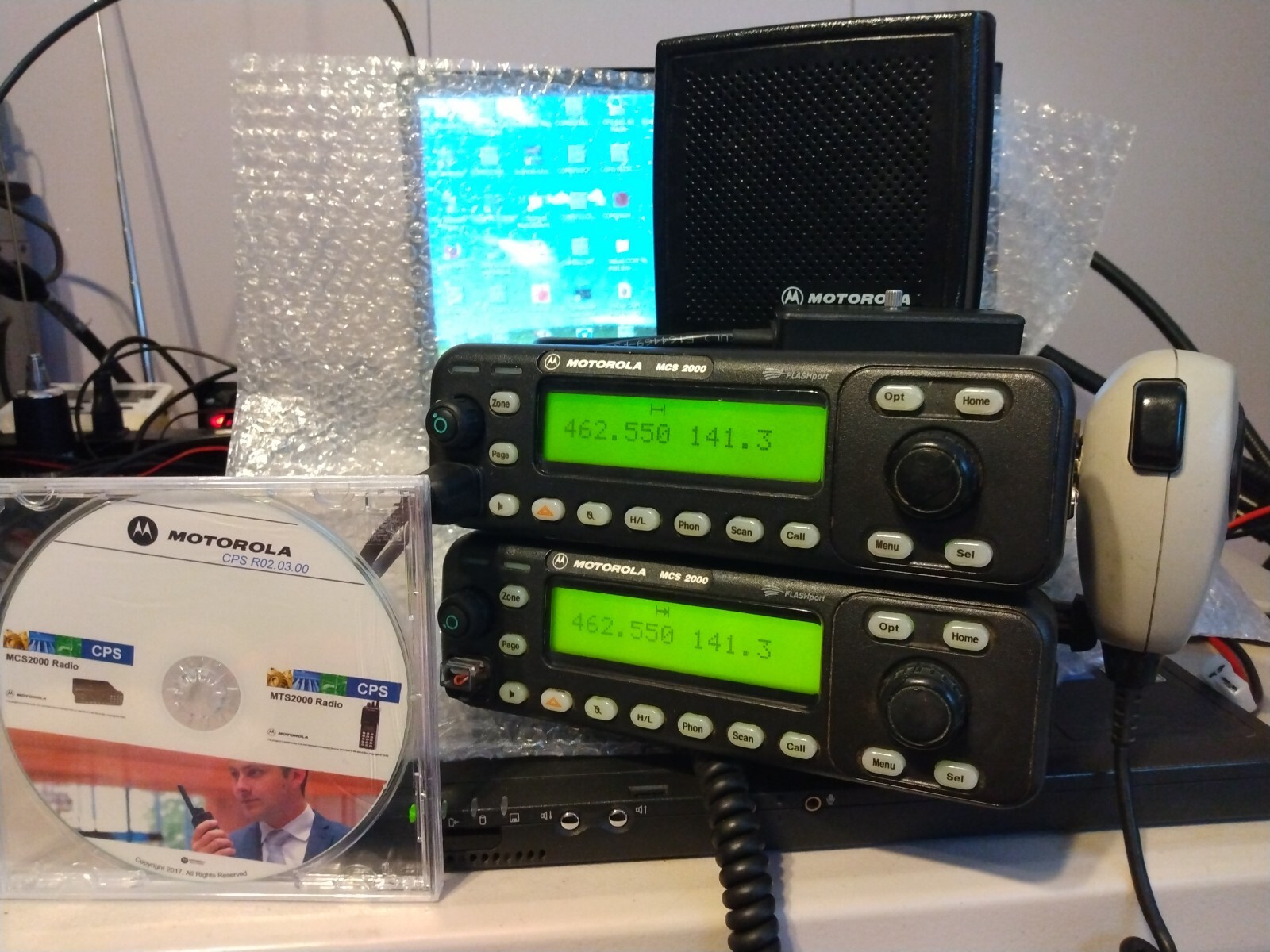 MCS2000 GMRS Repeater 50 Watts 8x Ch. pairs & cps DISK INCLUDED!