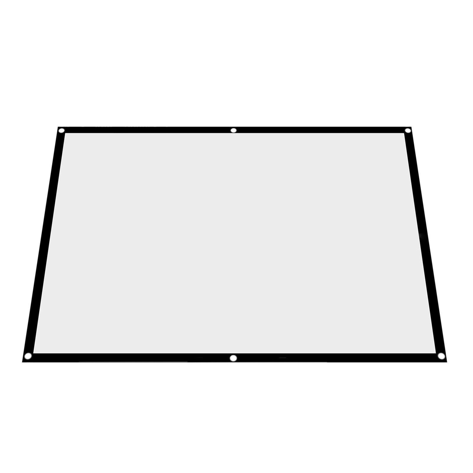 Portable Foldable NOn Crease White Projector Curtain Projection Screen 4:3 100in