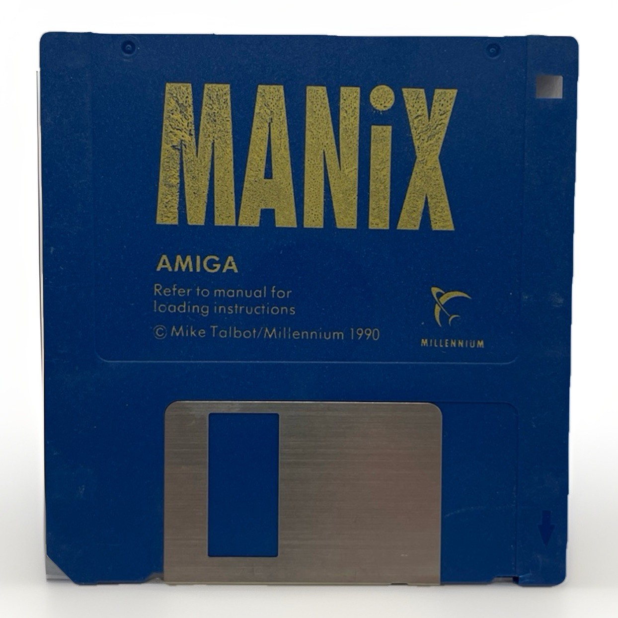 Manix - Commodore Amiga Game By Mike Talbot/Millennium (1990)