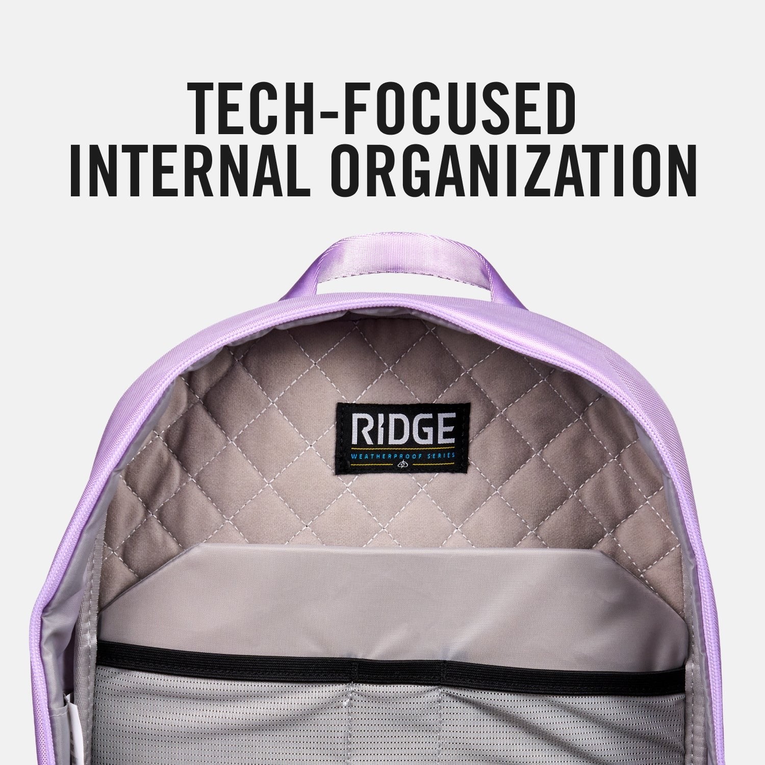 RIDGE COMMUTER BACKPACK in LAVANDER BALLISTIC NYLON 18L