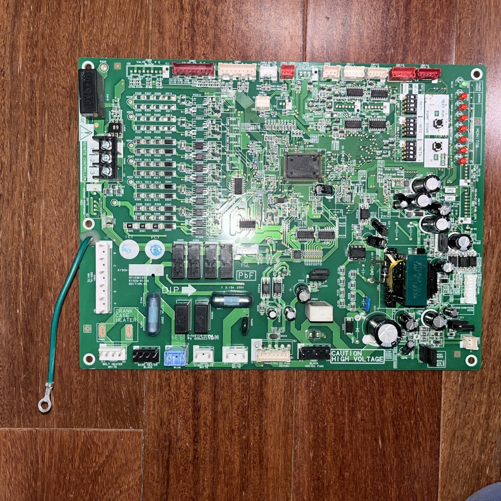 Fujitsu 9710361012 K15CG-01-04 Air Conditioner Board