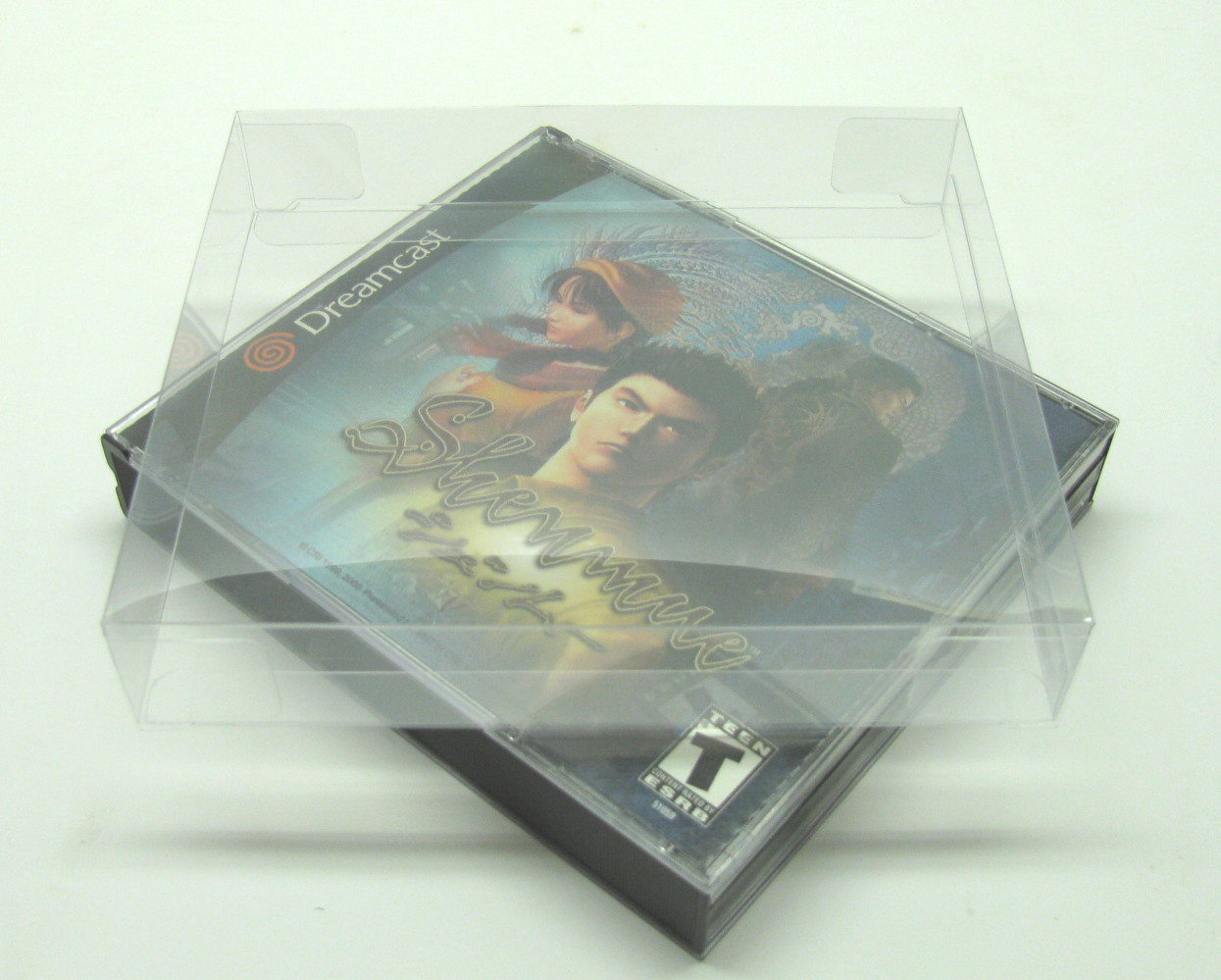 1x SEGA DREAMCAST CIB DOUBLE CD GAME CASE CLEAR PROTECTIVE BOX PROTECTOR SLEEVE