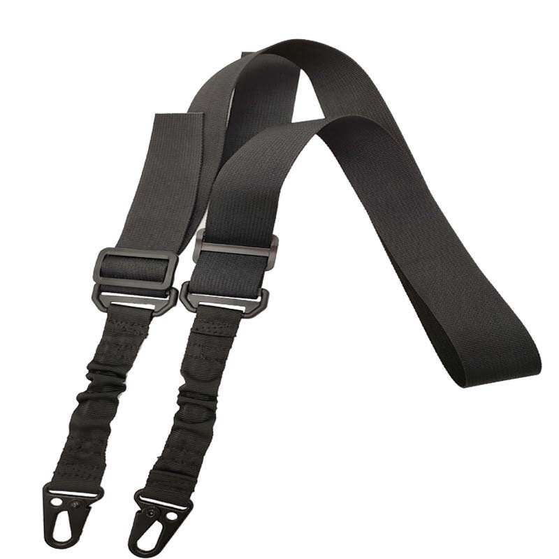 Black Nylon Canvas Military Strap for Camera bag, Duffle, Tool Bags, Guns,Case