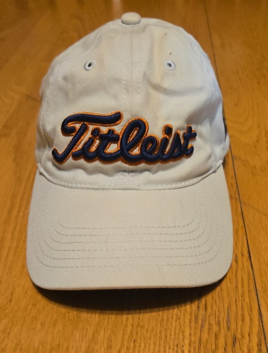 Titleist FootJoy FJ adjustable baseball style hat