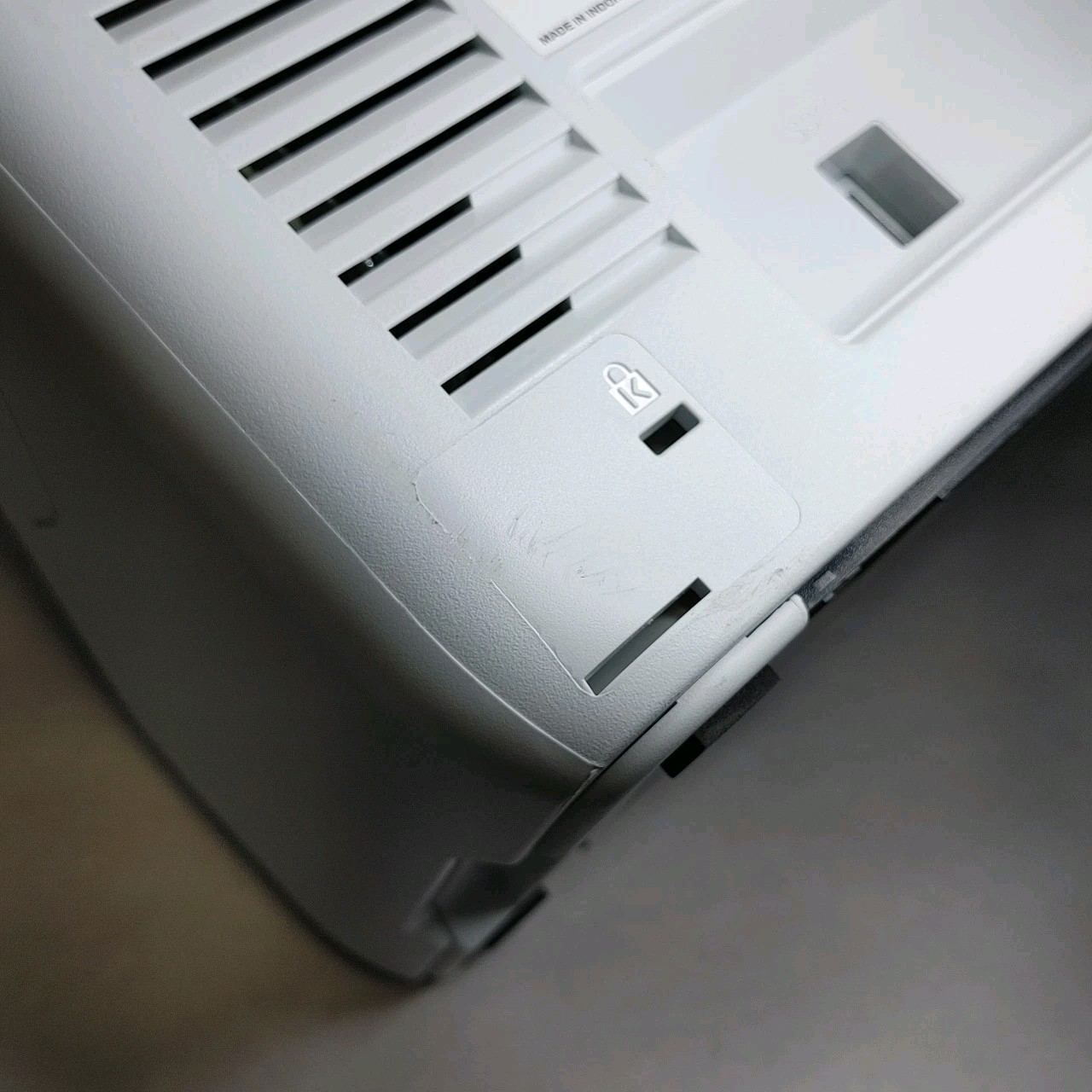 Epson DS-575W Duplex Document Scanner with Power Adapter (Missing Part)