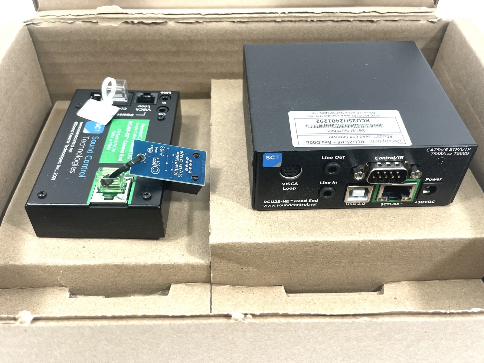 OPEN BOX Sound Control Technologies RCU2S-E4U RCUS-HE for Poly Eagleeye IV USB