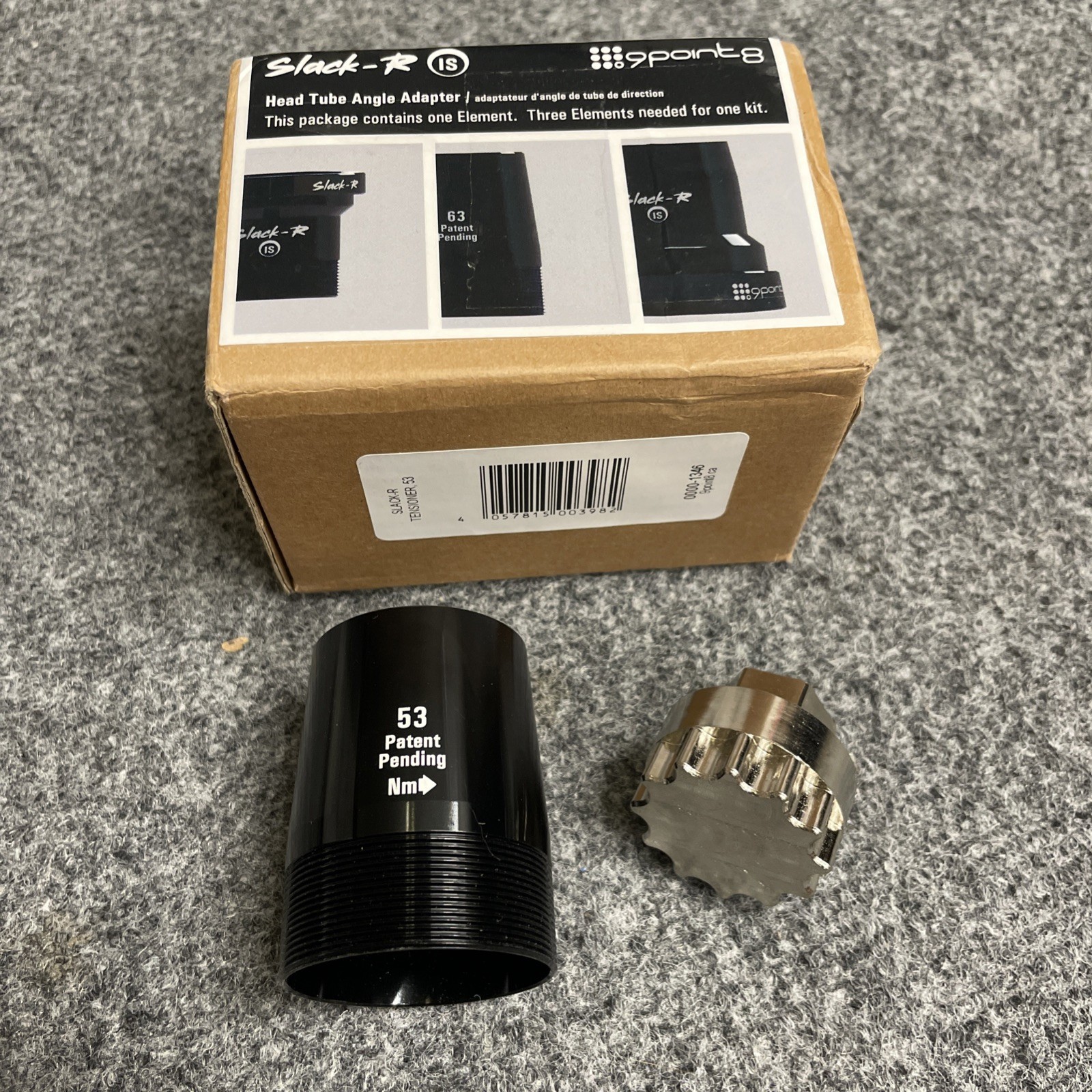 9point8 SLACK-R Geoshift Headset Tensioner 53mm Bravo Foxtrot Juliet November