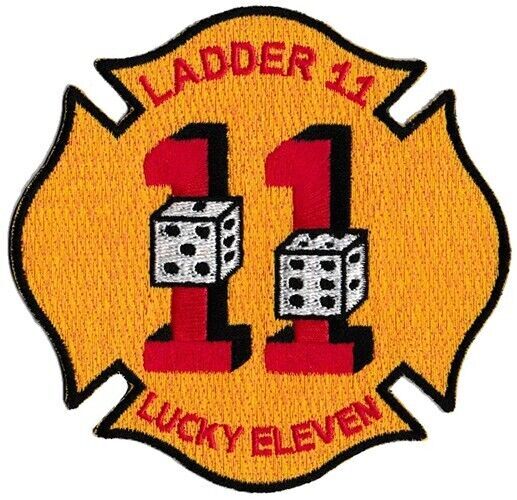 New York City Ladder 11  Lucky Eleven  Lower East Side Fire Patch ..