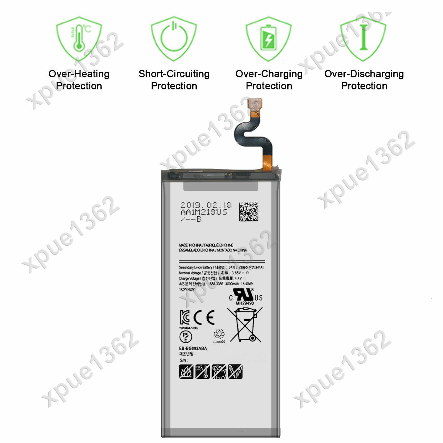 For Samsung Galaxy S8 Active Battery EB-BG892ABA Tool