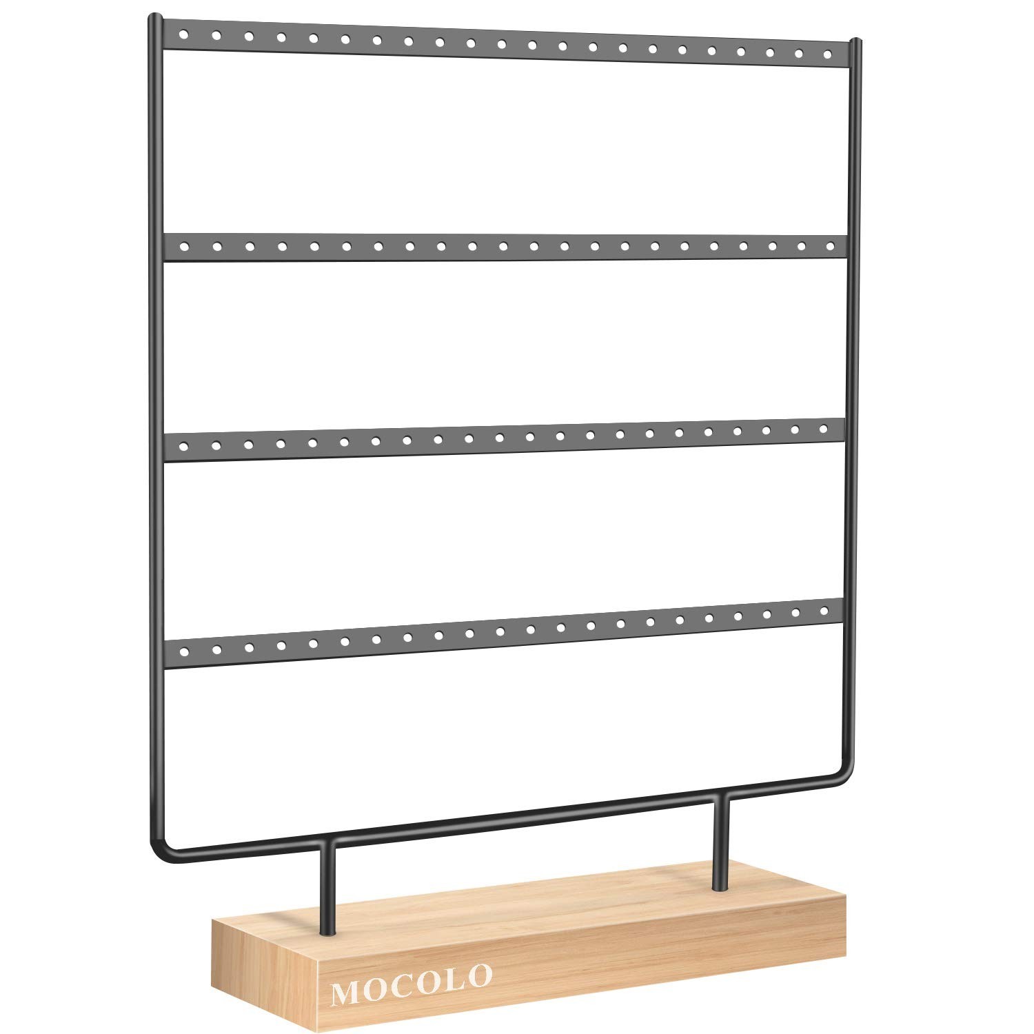 Mocolo Earring Holder Stand, Earring Organizer Display Holder Stand for Hangi...