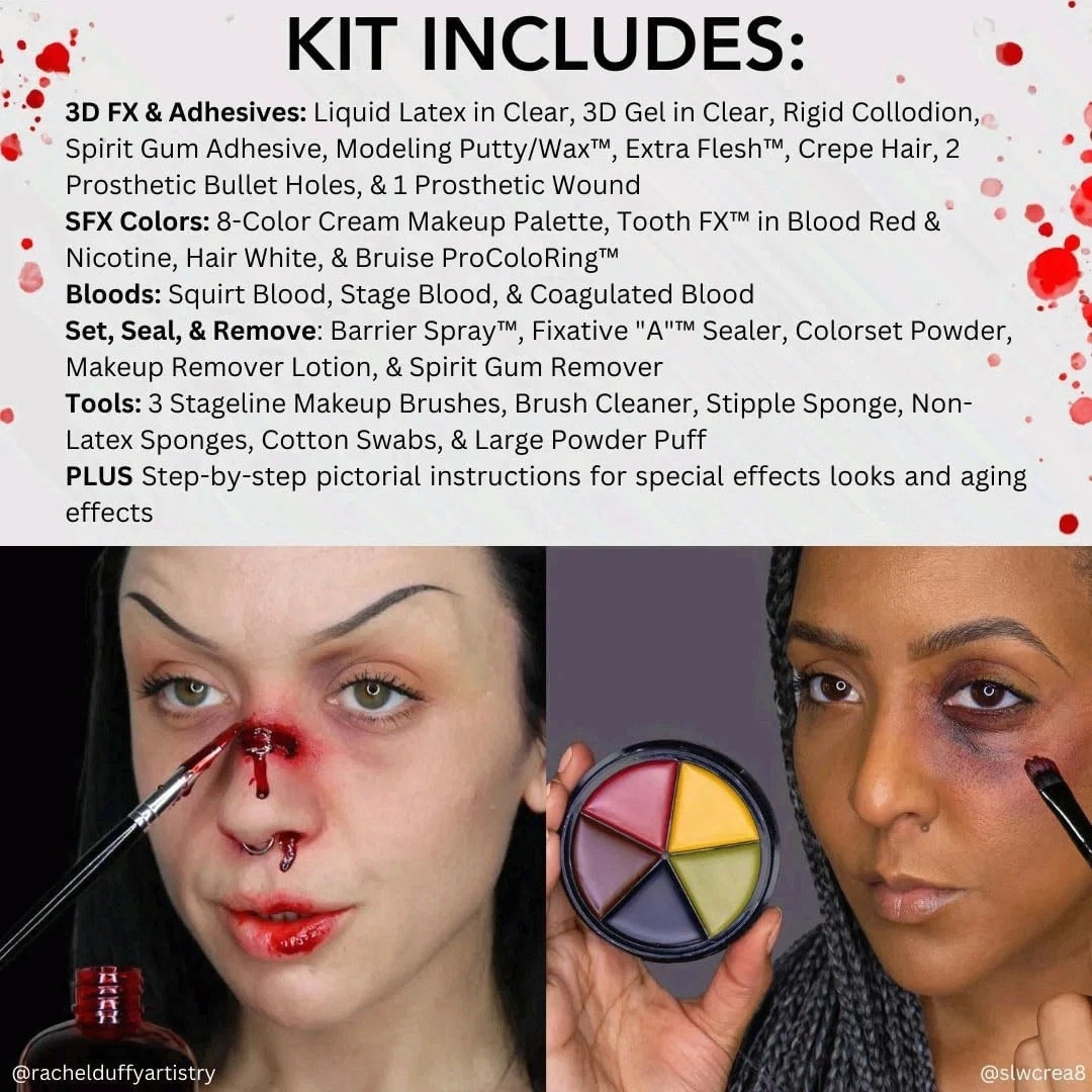 Mehron Special FX All-Pro Complete Professional Stage Makeup Kit Cosplay