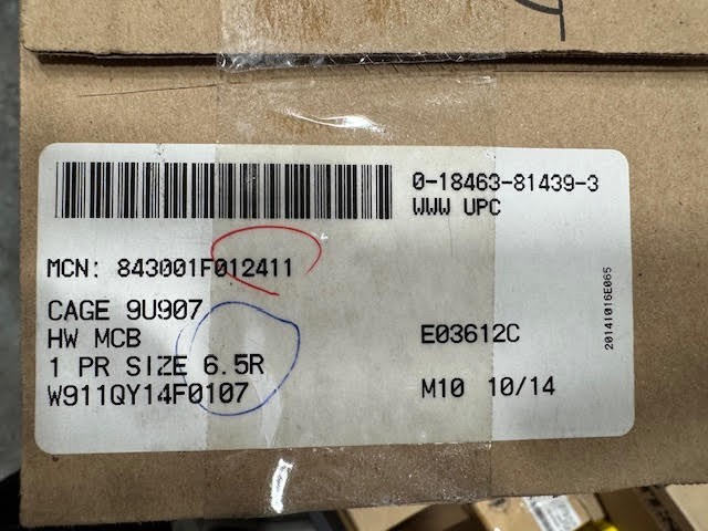 Bates Combat Hiker Boots Size 6..5 R NEW IN BOX