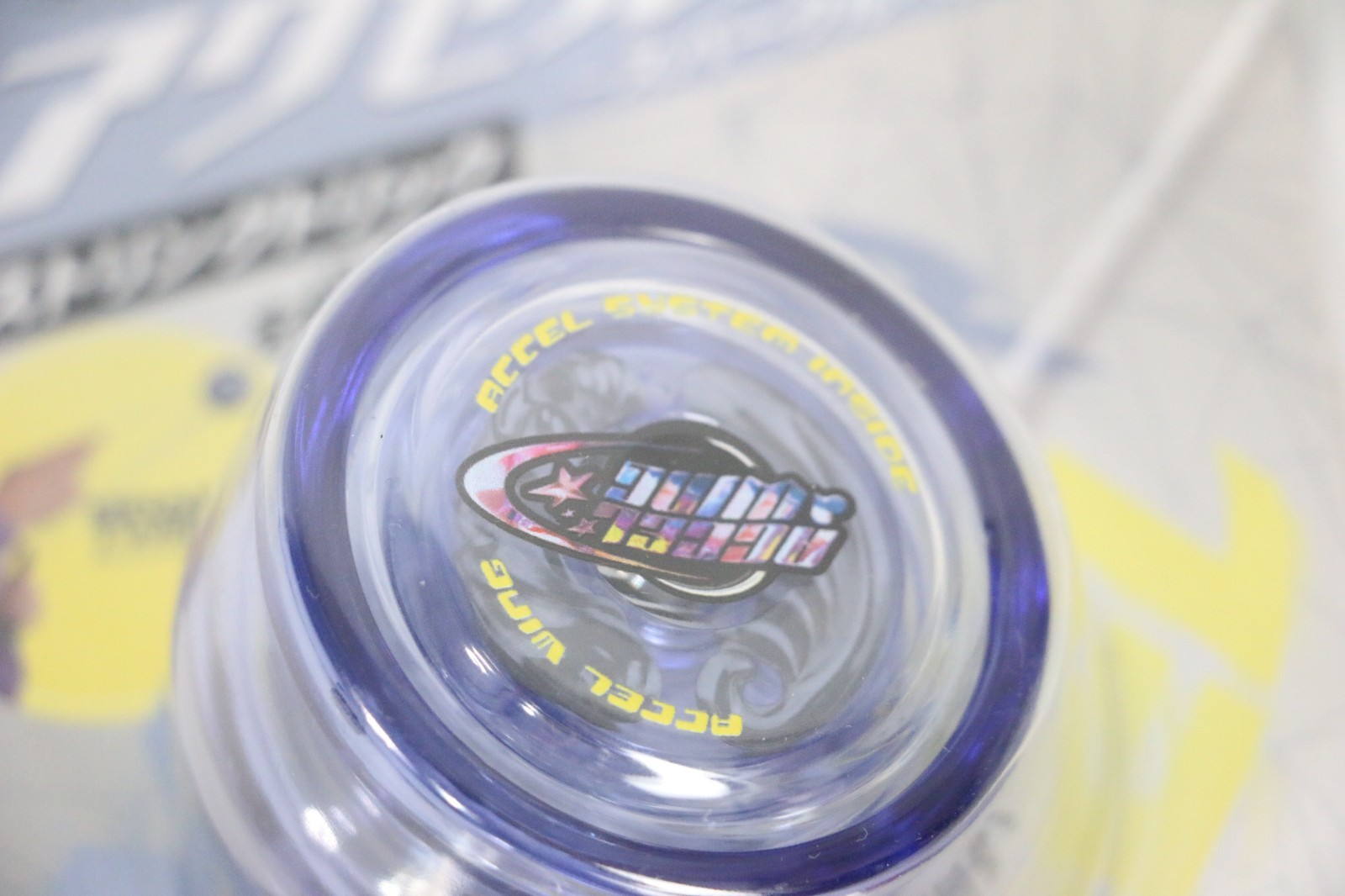 Hyper Yo-Yo Accel Wing Sparkle Pegasus Bandai New Sealed DNA Hubstack Yoyo