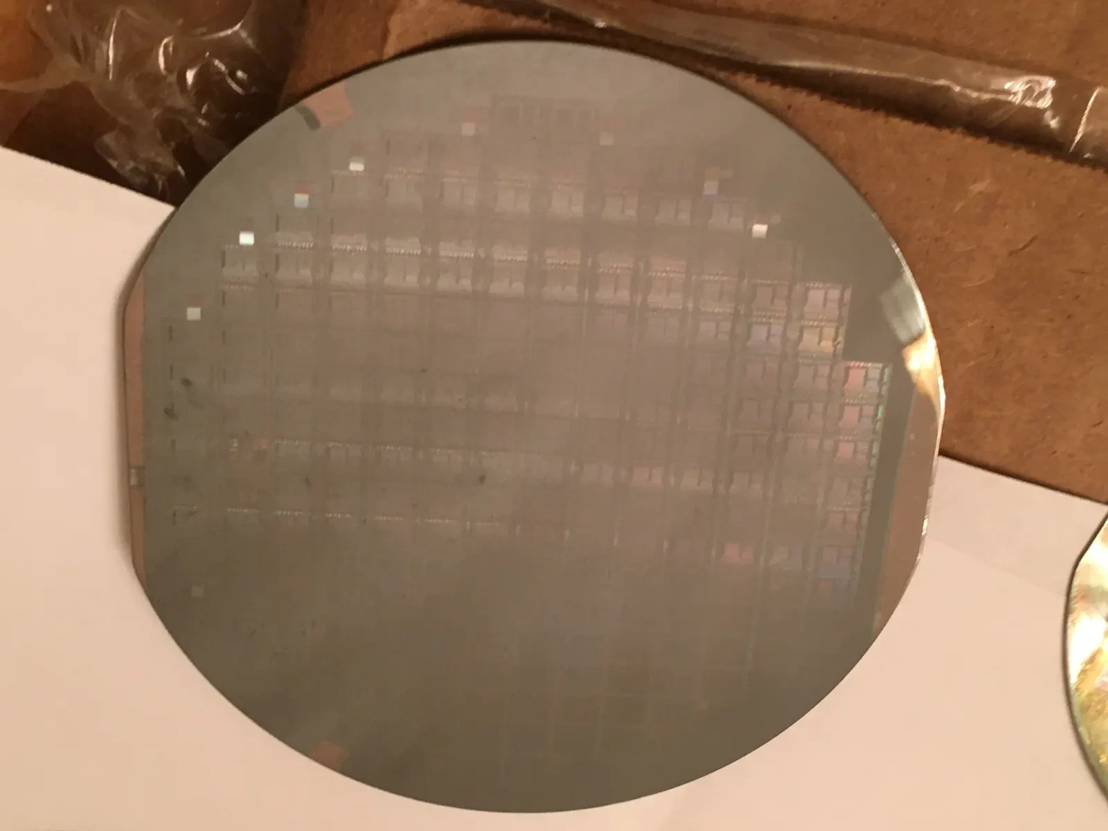 4" Western Electric? / Bell Labs? Silicon Wafer 1980s Rare