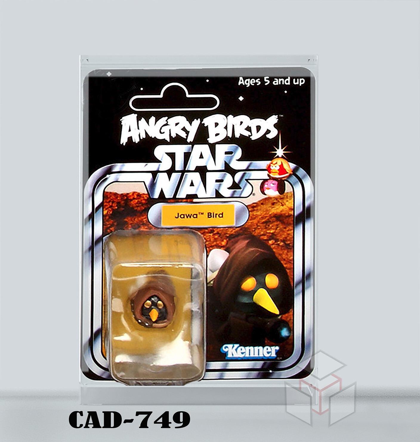 Pre-ORDER Acrylic Display Case for Angry Birds Star Wars HASBRO KENNER  2013