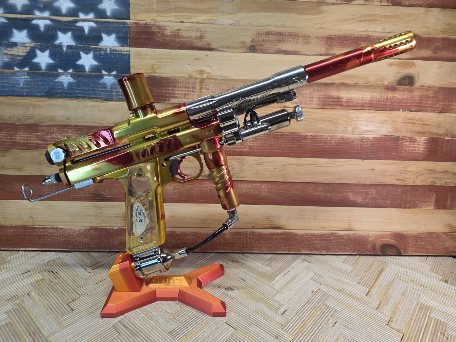 OG Freeflow Boxer Autococker Very Clean Paintball Gun Beautiful