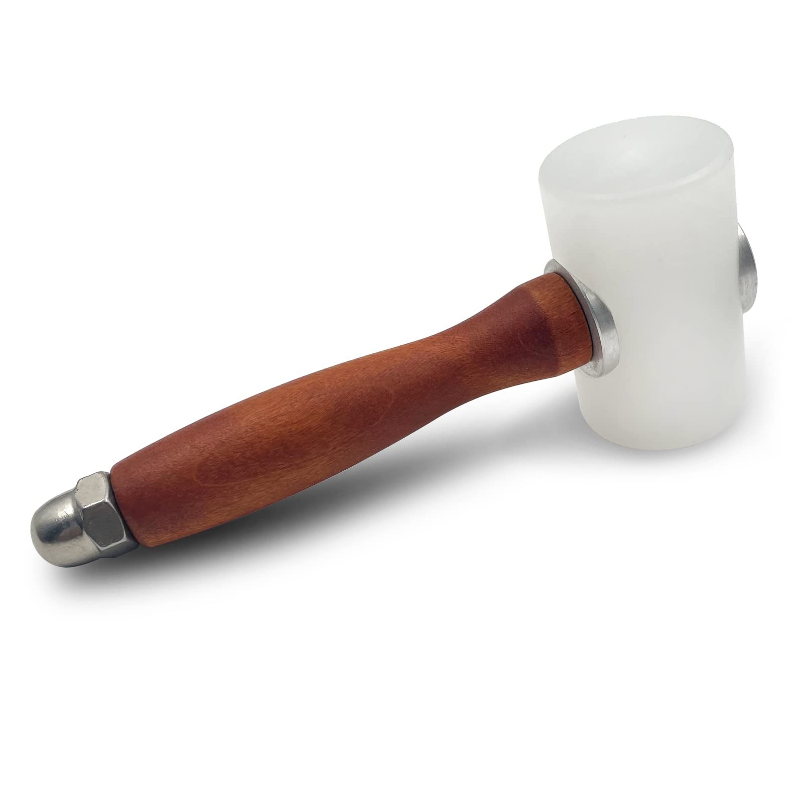 Leather Carving Hammer Mallets Wood Handle Nylon Hammers Mallet for Leathercraft