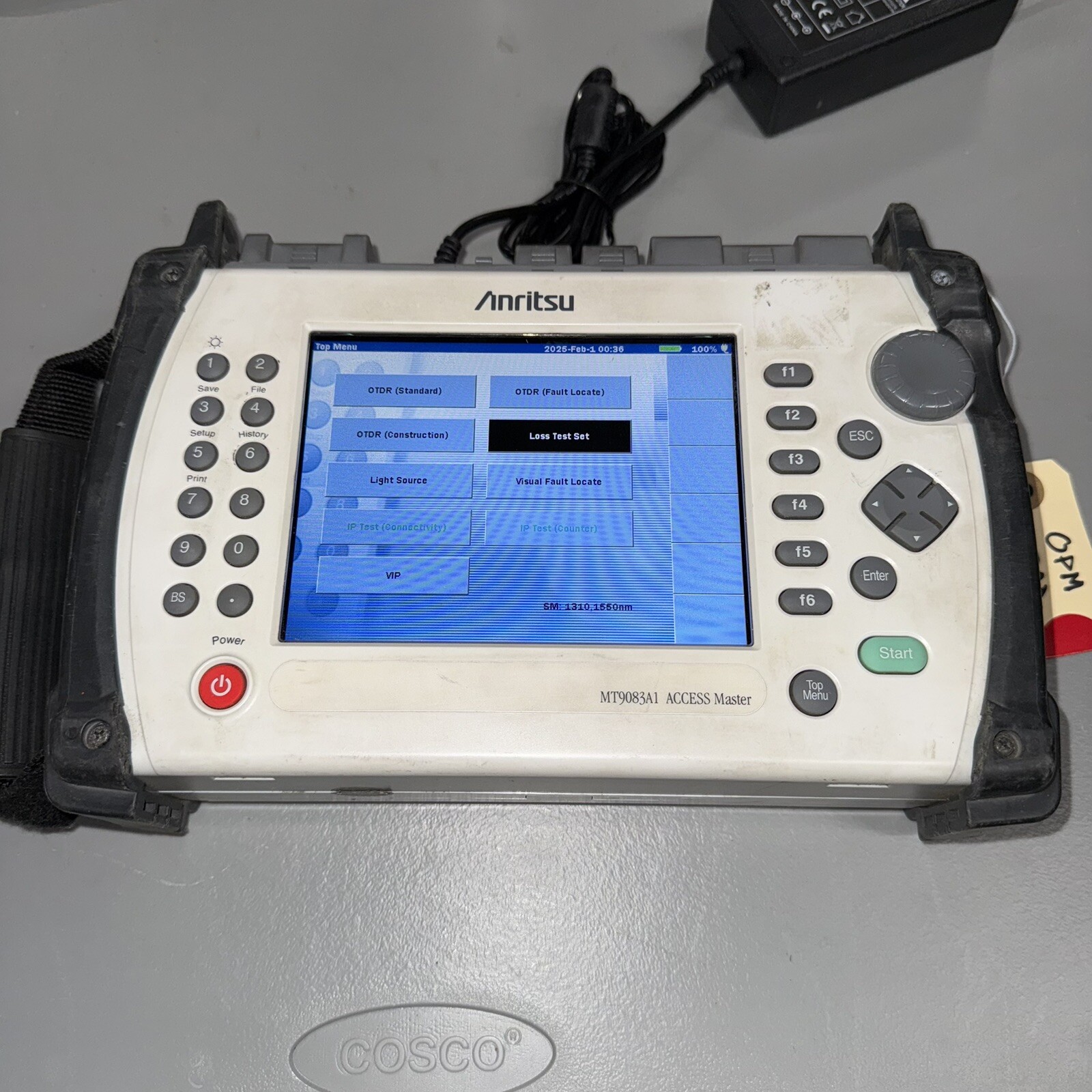 ANRITSU MT9083A1 SM OTDR w/ OPT: 002,006,010,026 - Parts