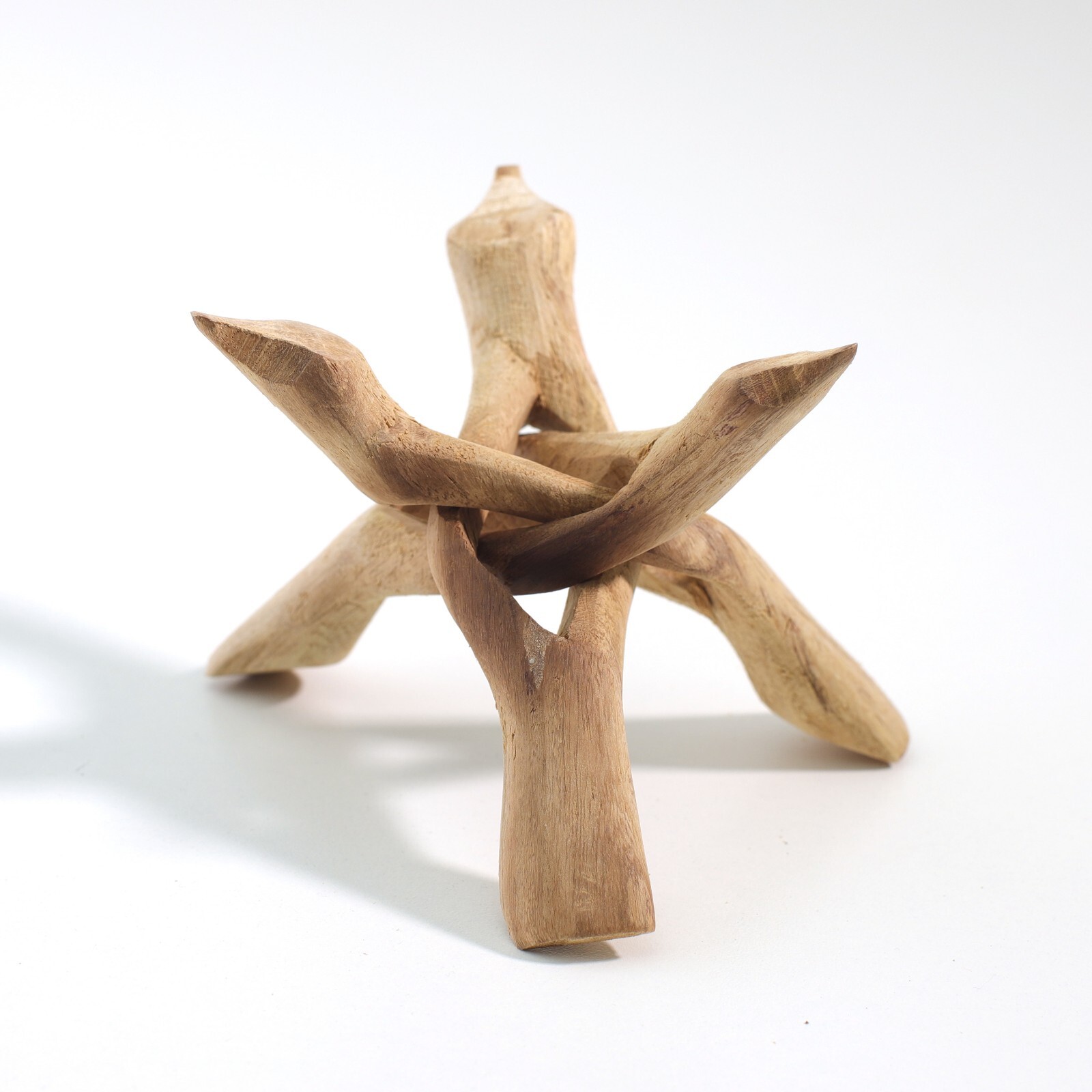 Tripod 6" Natural Rosewood
