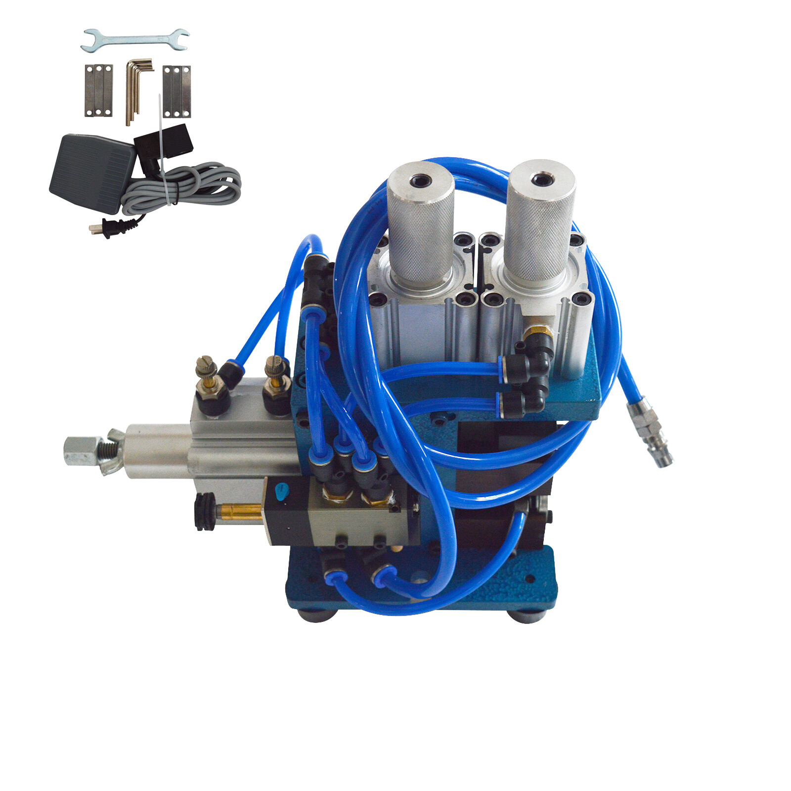 Gas-electric 3F Auto Wire Stripping Machine Copper Cable Stripper Recycle 110V