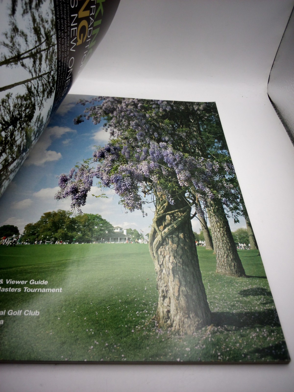 Excellent 2008 Masters Golf Journal program Augusta National winner Immelman