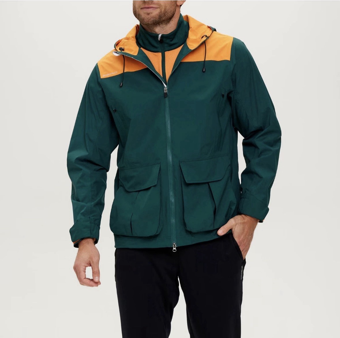 NWT Zero Restriction Waterproof Quail Hunting Jacket Hunter Mens Large MSRP $500