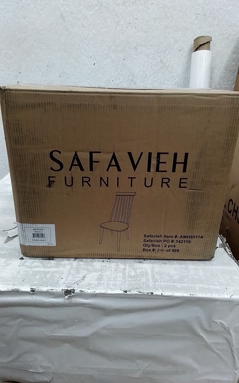 Safavieh BURRIS SIDE CHAIR, Reduced Price 2172732380 AMH8511A