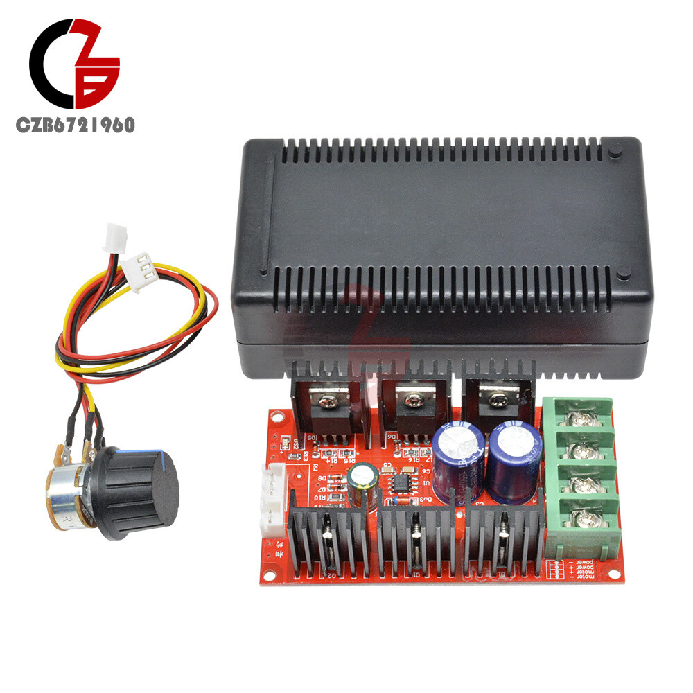 40A 2000W 12V 24V 48V MAX 10-50V DC Motor Speed Control PWM HHO RC Controller