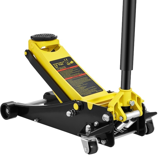 VEVOR Floor Jack 3 Ton Low Profile Floor Jack Heavy-duty Steel Racing Floor Jack