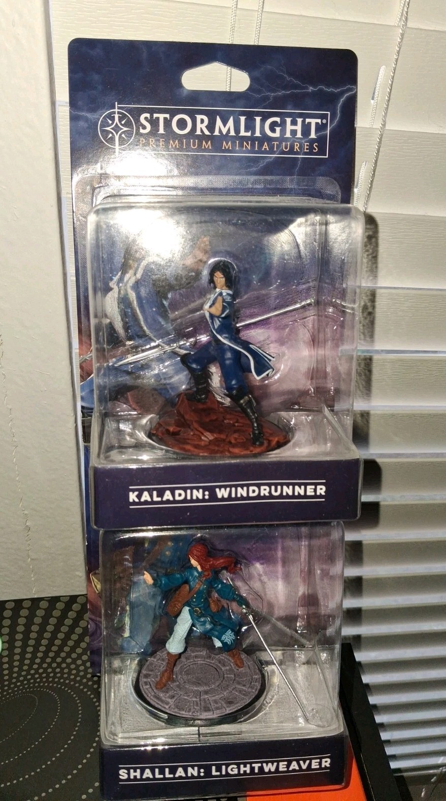 Stormlight Archive Premium Miniatures Painted Figure Shallan And Kaladin Lot