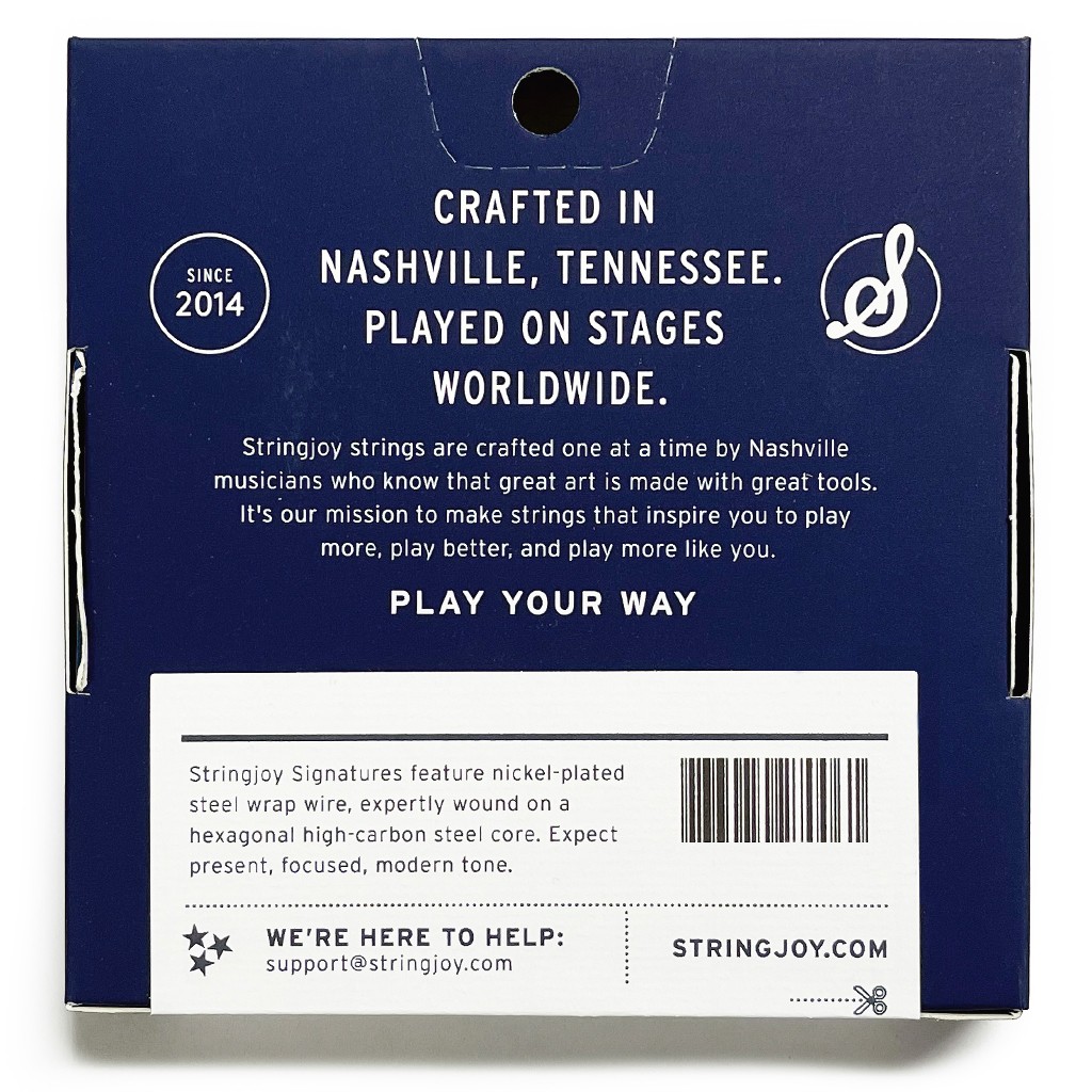 3 Pack | StringJoy Tension Balanced Super Light Electric Guitar Strings (9.5-46)