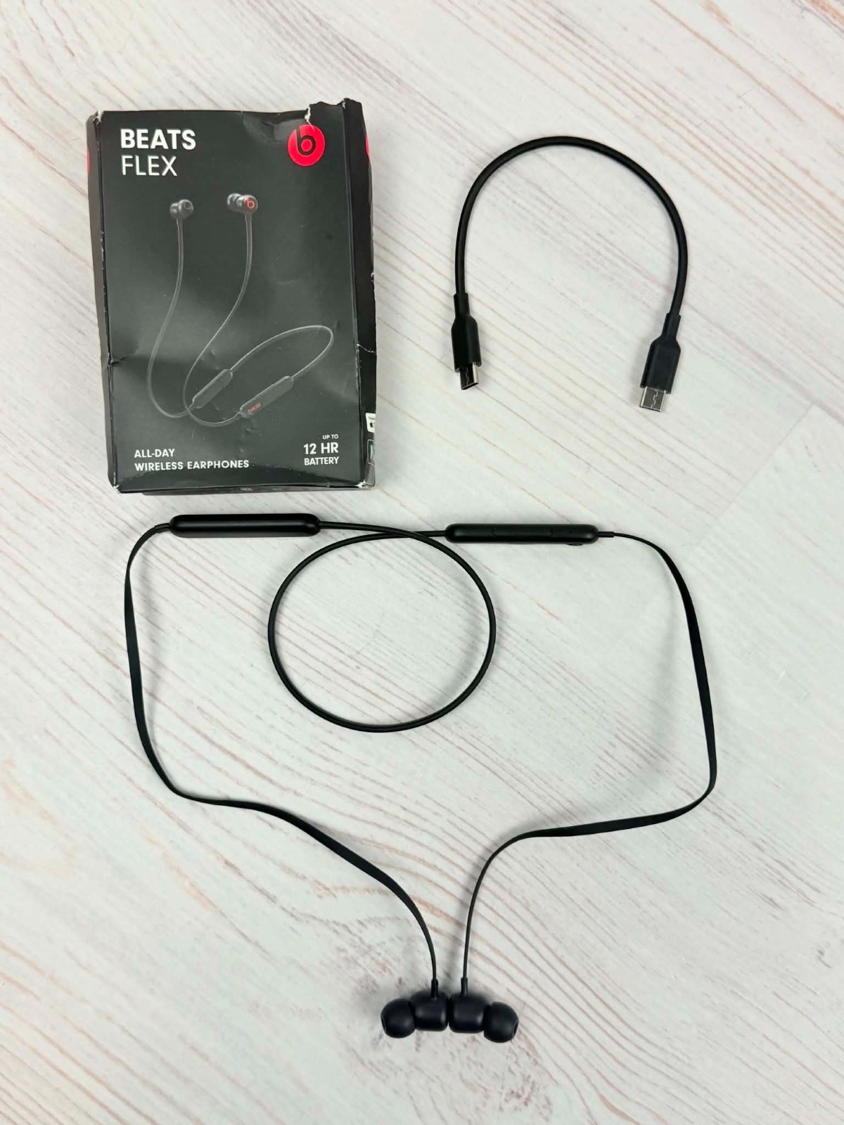 Beats Flex by Dr. Dre Wireless Headphones - Black - A2295 MYMC2LL/A