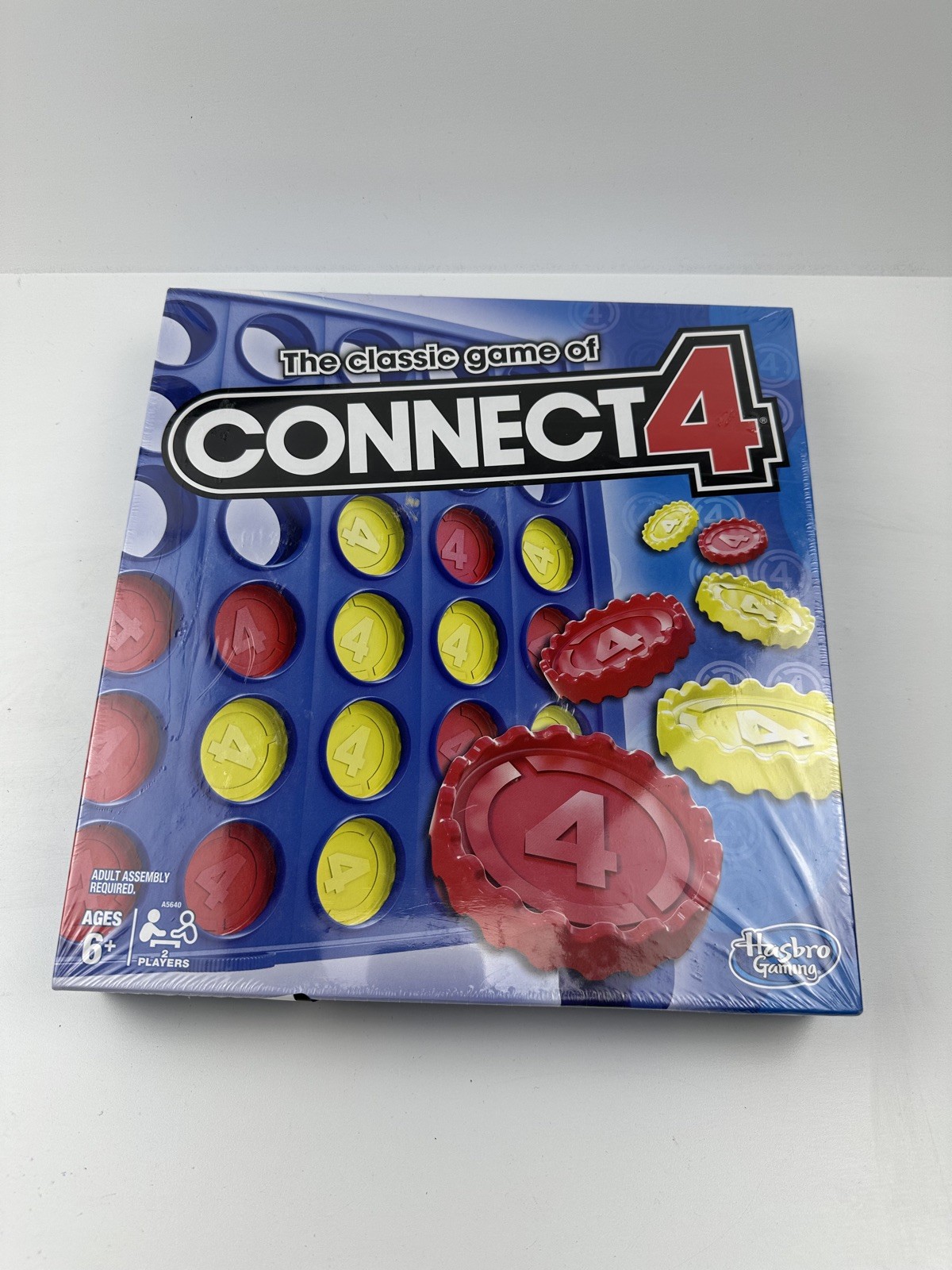 Connect 4 Classic Board Game – Hasbro Gaming | 2 Player Strategy Game (Ages 6+)